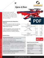 Elevador de Tijera 4.5ton