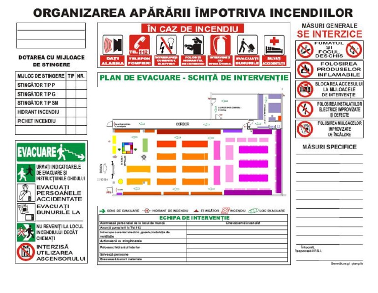 Plan Evacuare Hipoland Fundeni Complet