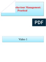 Problem Behaviour Management: Practical