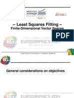 Least Squares Fitting - : Finite-Dimensional Vector Spaces