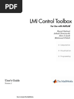 Download LMI Control Toolbox by ali_elec SN36655549 doc pdf