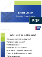 Breast Cancer Presentation