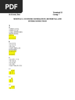 Lim, Margret L. Terminal 22 ECE131L-B11 Group 7 Module 2: Systems Generation, Retrieval and Interconnection 1