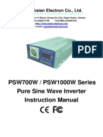700W1000W User Manual PDF