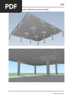 Two Way Joist Concrete Waffle Slab Floor Design Detailing