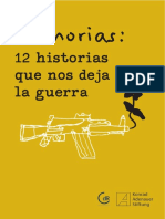 Memorias: 12 Historias Que Nos Deja La Guerra