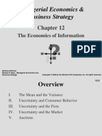 Chapter 12 - The Economics of Information