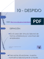 Bolilla 10 - Despido.pdf