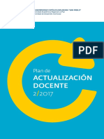 Plan de Actualizacion Docentes 2-2017