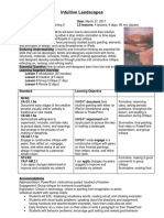 Intuitive Landscapes 1 Page