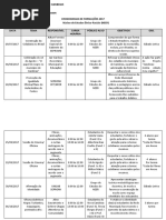 Cronograma de Formações-neer 2017 2