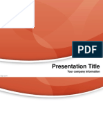 Presentation Title: Your Company Information