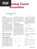 Estimating Trench Excavation