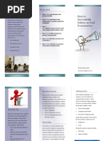 oral presentation brochure pdf