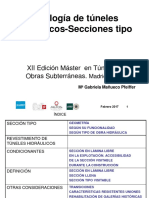 Clase 5 Tipología Túneles Hidráulicos Secciones Típicas Acuamed