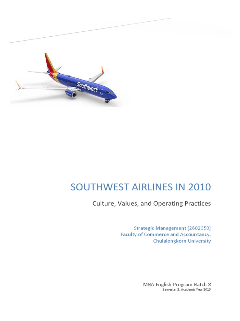 Southwest Airline Case Study