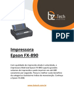 Manual Epson Fx 890