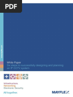 Mayflex_WhitePaper_Six Steps to Successfully Designing and Planning an IP CCTV System