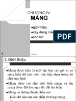 Chương 4 - Mảng