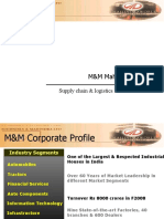 M&M Mahindra Logistics Supply Chain Division Profile