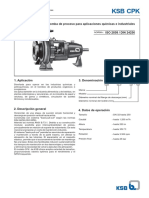 KSB Serie CPK A2721 0s 1 Manual Tecnico PDF