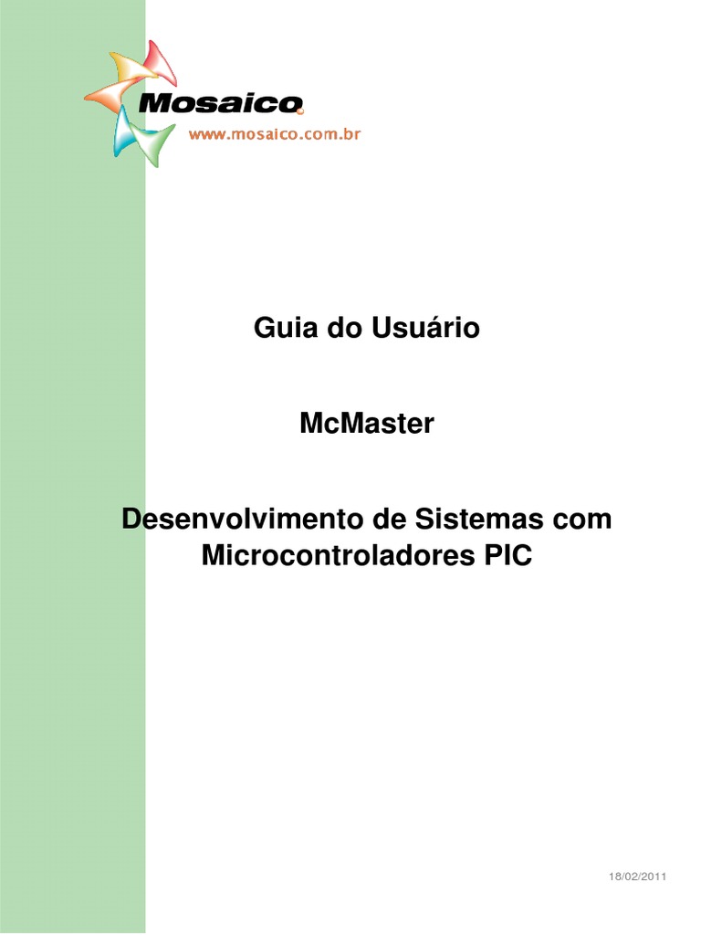 Manual McMaster - Rev - 06 PDF | PDF | USB | Microcontrolador