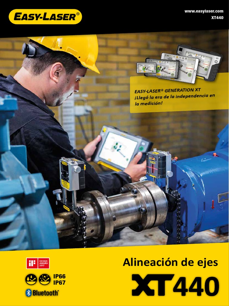 Alineador laser XT440 manual Aplicación movil Android (sistema