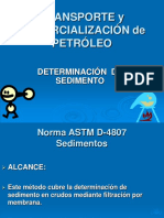 Astm D-4807 Sedimento