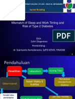 Mismatch of Sleep and Work Timing and Risk of Type 2 Diabetes