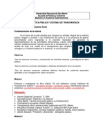 Etica Pública y Sistemas de Transparencia PDF