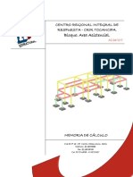 Memoria de Calculo Area Asistencial