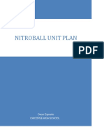 unit plan nitroball