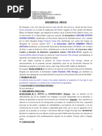 Audiencia Alimentos. Aumento Conciliado