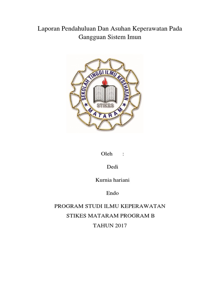 MAKALAH DAN ASKEP GANGGUAN SISTEM IMUN DAN HEMATOLOGI.docx