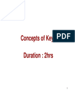 Concepts of Keys PDF