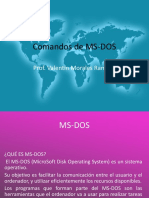 Comandos de MS-DOS