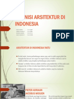Definisi Arsitektur Di Indonesia