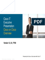 Cisco On Cisco Overview White PDF