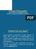 Email Etiquette: How To Write Successful Emails