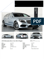 2016 Mercedes-Benz CLS 250 D Wagon