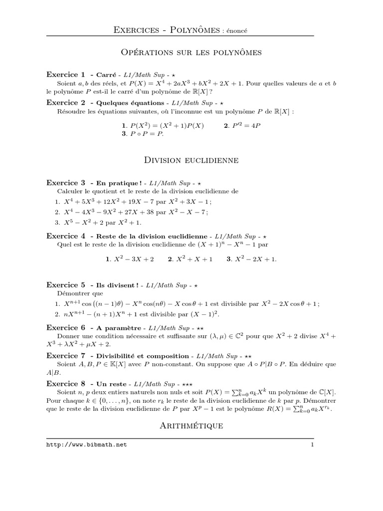Polynomeeno Pdf Nombre Objets Mathematiques
