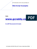 QTP Web Script Examples: Visit
