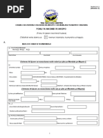 Citizen Application Form Nida PDF | PDF