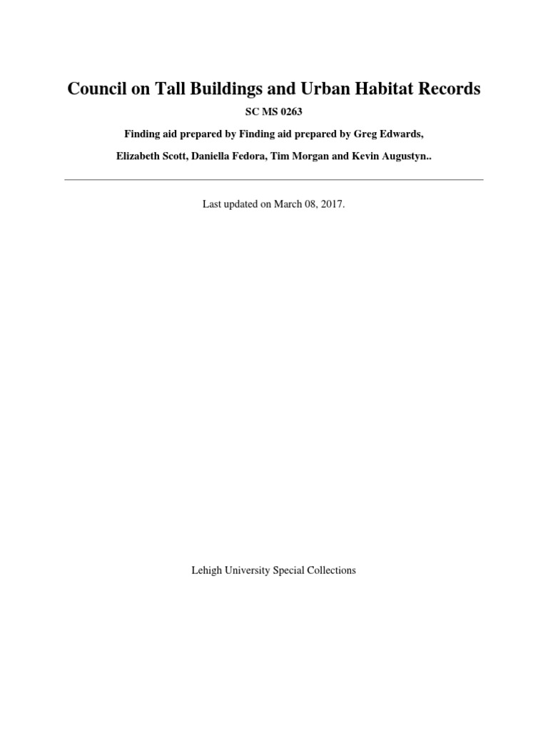 Ead | PDF | Cataloging | Libraries