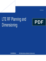 RF LTE Planning and Dimensioning