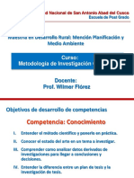 Clases de Metodología de La Investigacion Cientifica