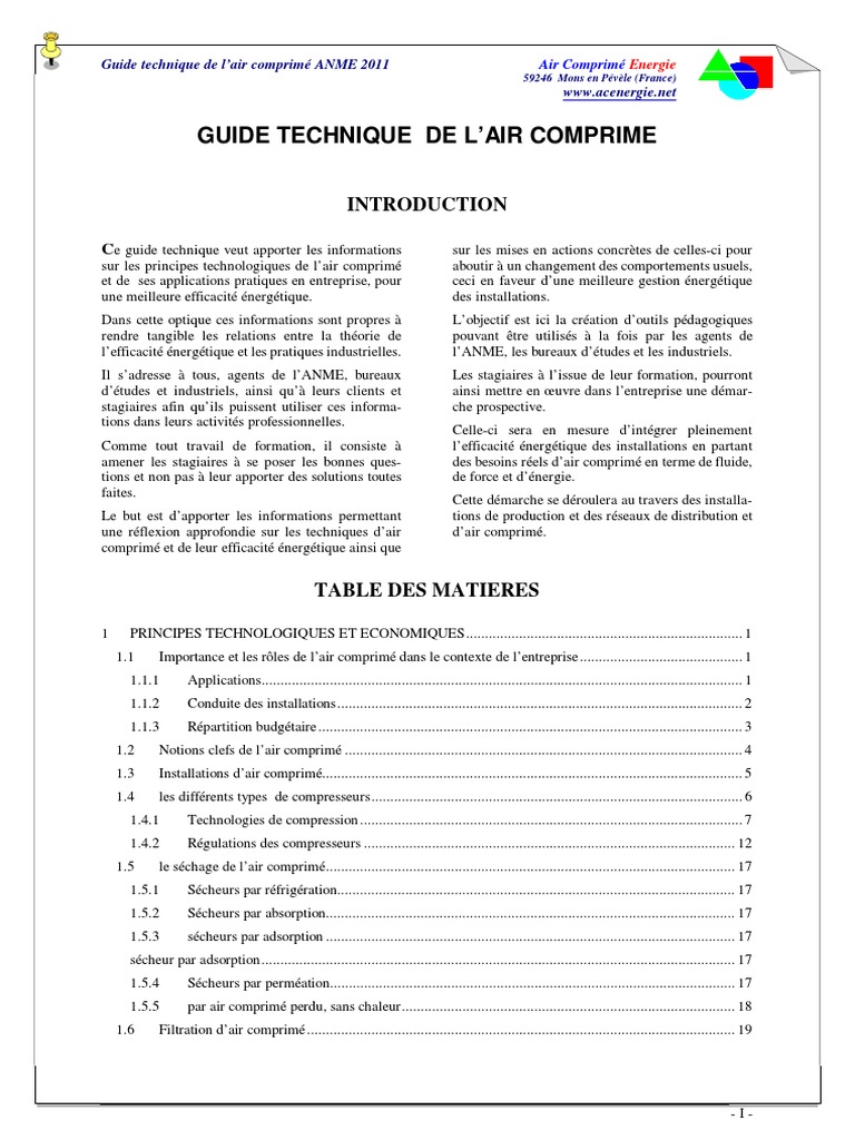 Les soufflettes d'air comprimé - Des solutions au gaspillage