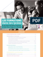 Plaine Commune: Guide Des Formations Secondaires Dans Les Lycées - Rentrée 2009