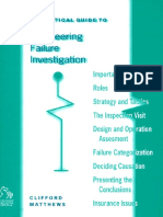 A Practical Guide to Engineering Failure Investigation - Clifford Matthews (PEP, 1998)