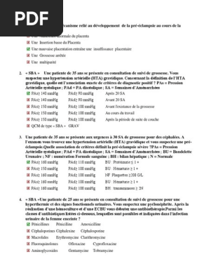 All Obgyn Mcq 2 Pdf Accouchement Grossesse